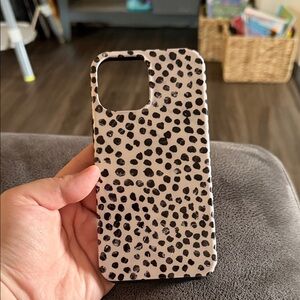 Leopard Print Burga Phone Case